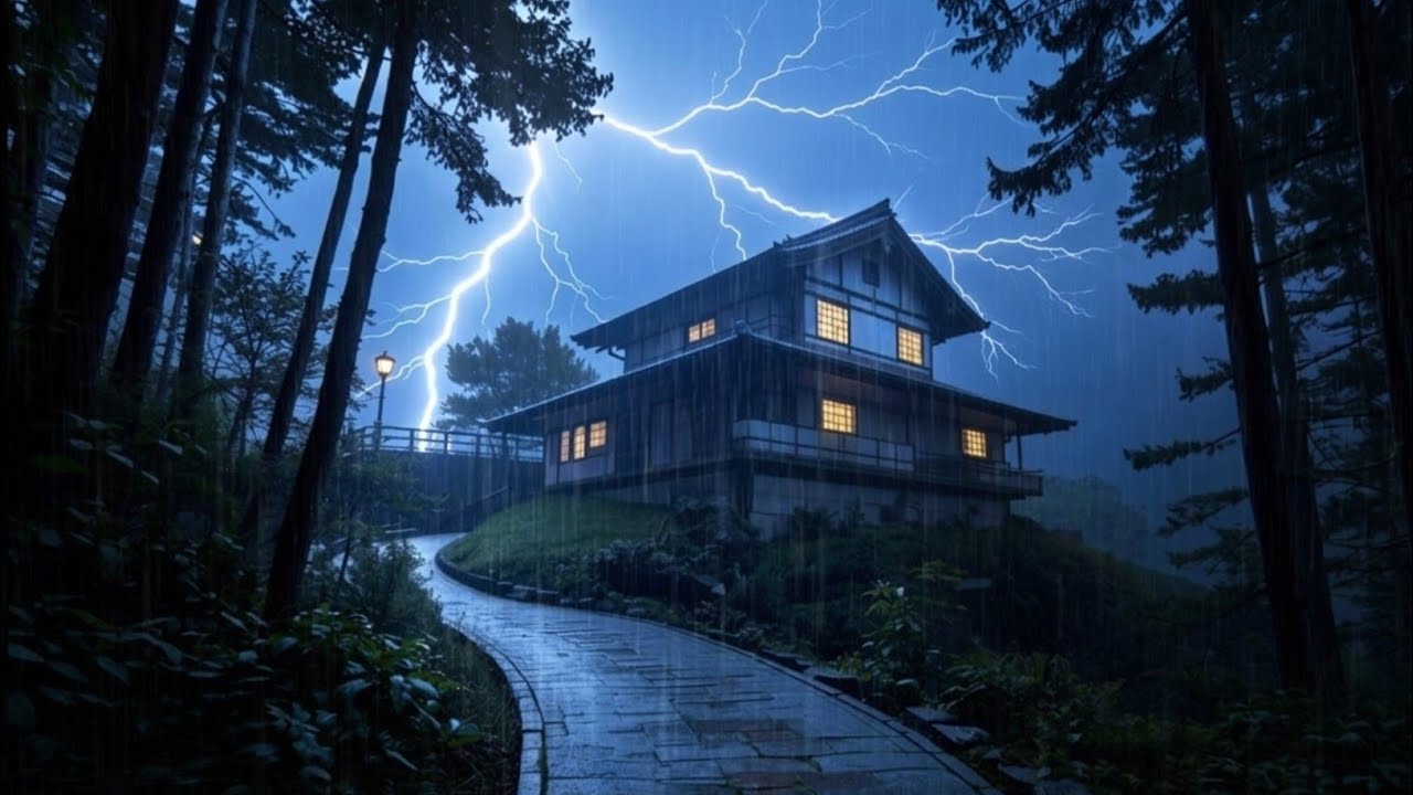 Loud Thunderstorm Sounds with Intense Rain & Thunder | Sleep in Minneapolis Storm