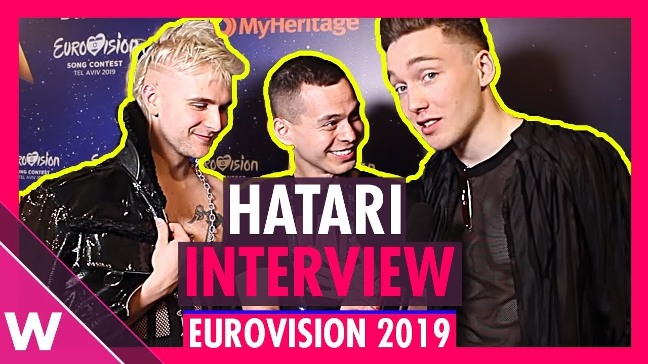 Hatari (Iceland) Interview @ Eurovision 2019 first rehearsal