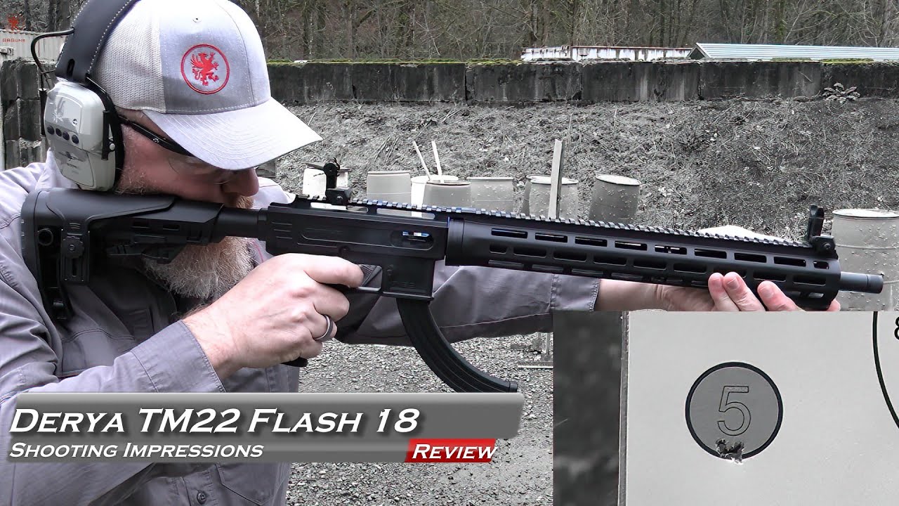 Впечатления от стрельбы из Derya Arms TM22 Flash 18