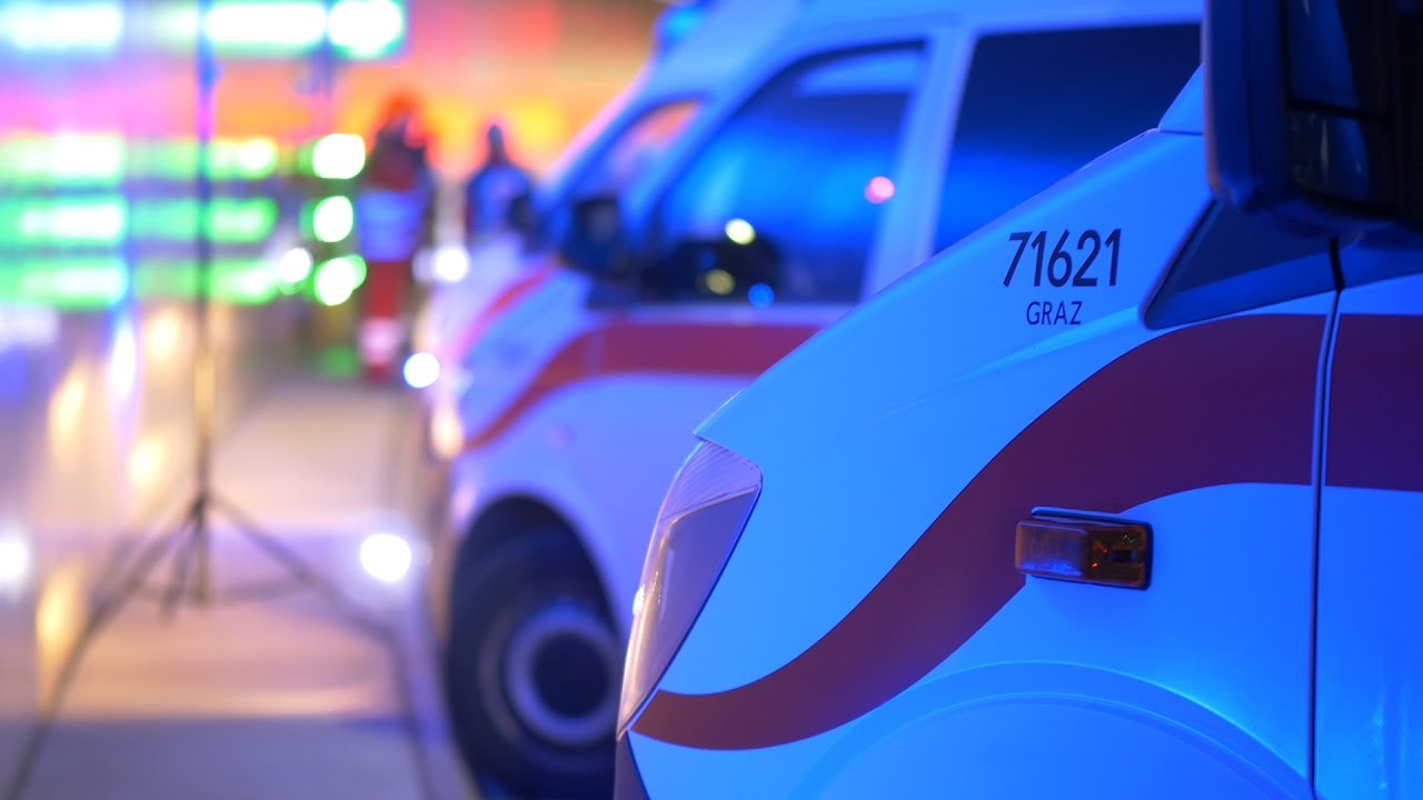 Einsatzübung Südgürtel Rotes Kreuz Graz Stadt