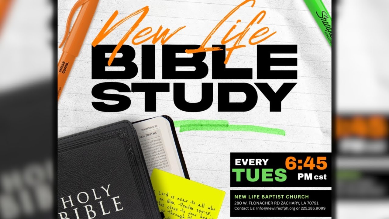 New Life Bible Study | Where New Life Truly Begins