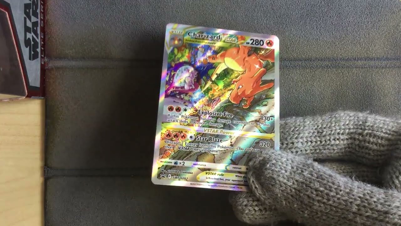 Charizard Vstar SWSH262 - Pokemon Charizard Ultra Premium Collection Promo Card