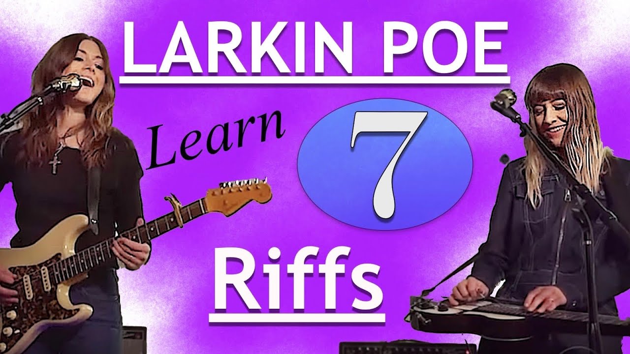 Learn to play 7 Riffs from this killer blues duo - tabs inc with free PDF