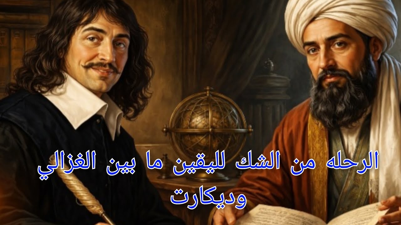 الرحله من الشك لليقين ما بين الغزالي وديكارت 