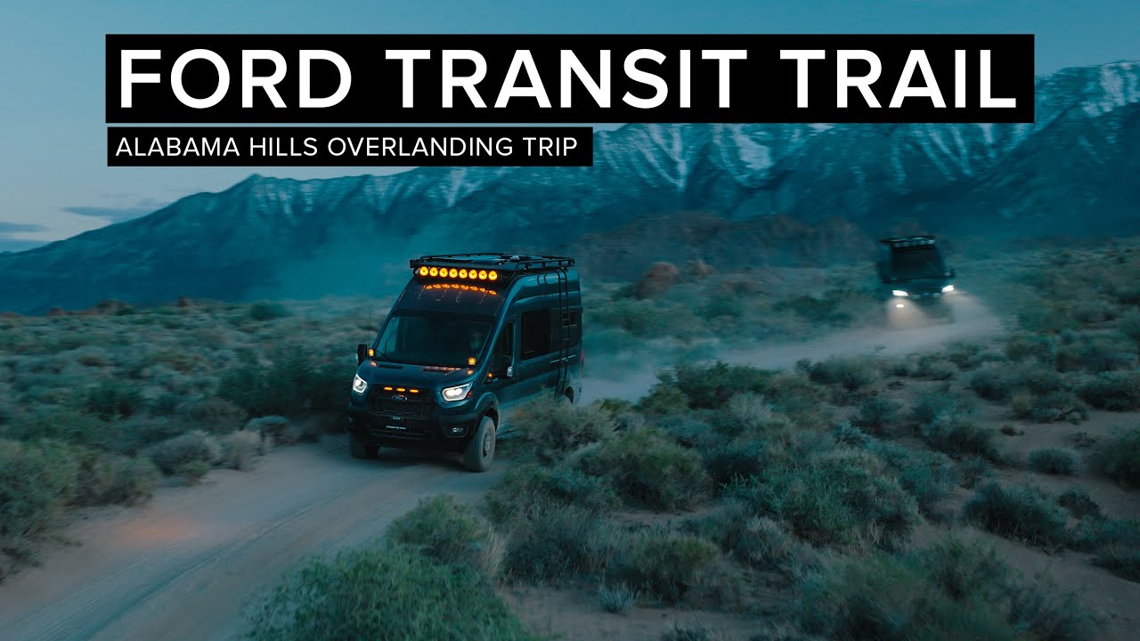 Ford Transit Trail + Mercedes Sprinter | Alabama Hills Camper Van Adventure