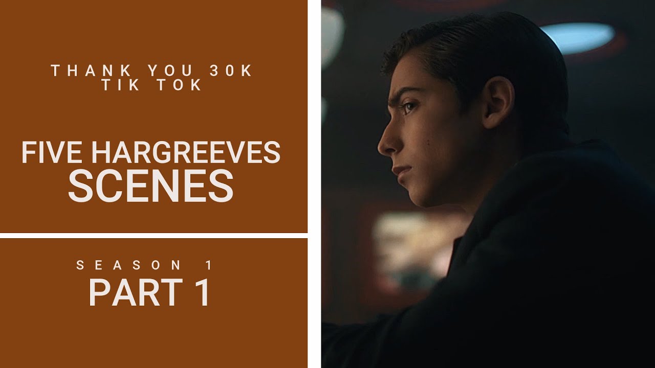 All Scenes Five Hargreeves (TUA) | Season 1 [1080p + PACK 1] (No Audio)