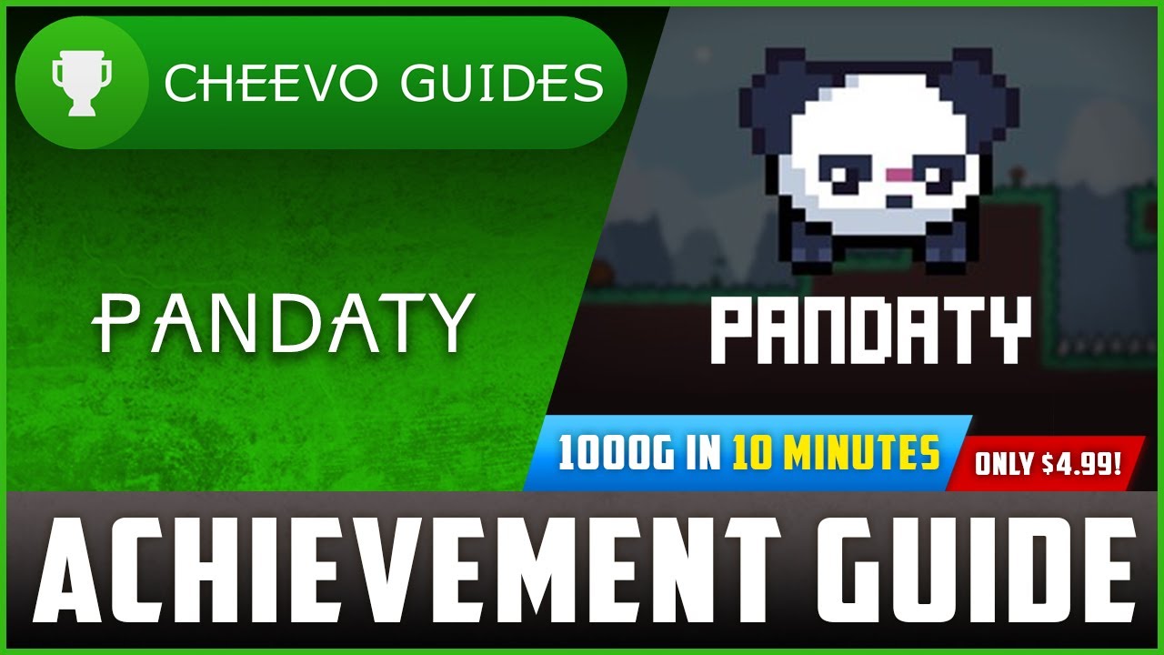 Pandaty - Achievement Guide (Xbox) *LEVELS 1-10*