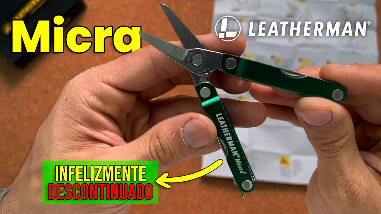 EDC Perfeito: Por que o Leatherman MICRA &eacute; um Must-Have?