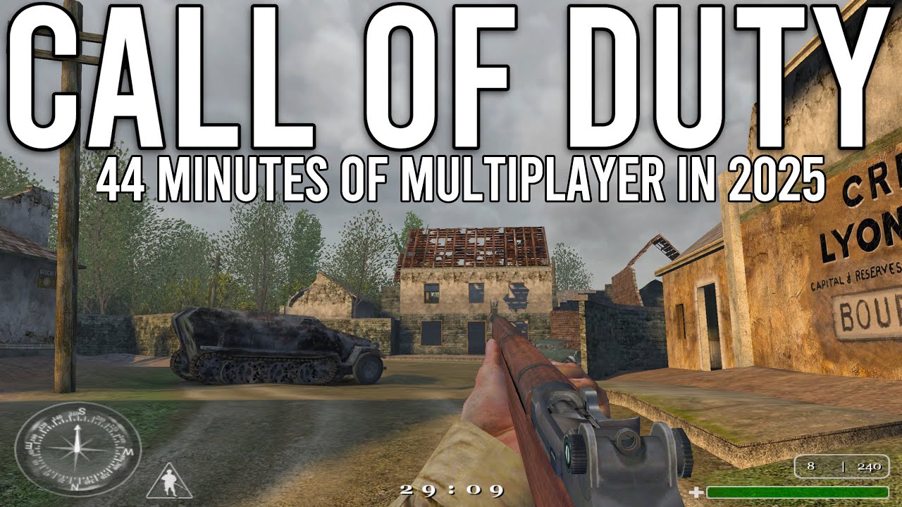 Call of Duty 1 in 2025 - 44 Minutes of Multiplayer