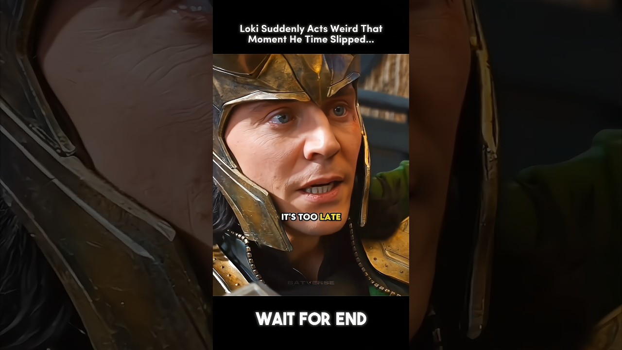 Loki Meet Thor While Timeslipping 🤯 #shorts