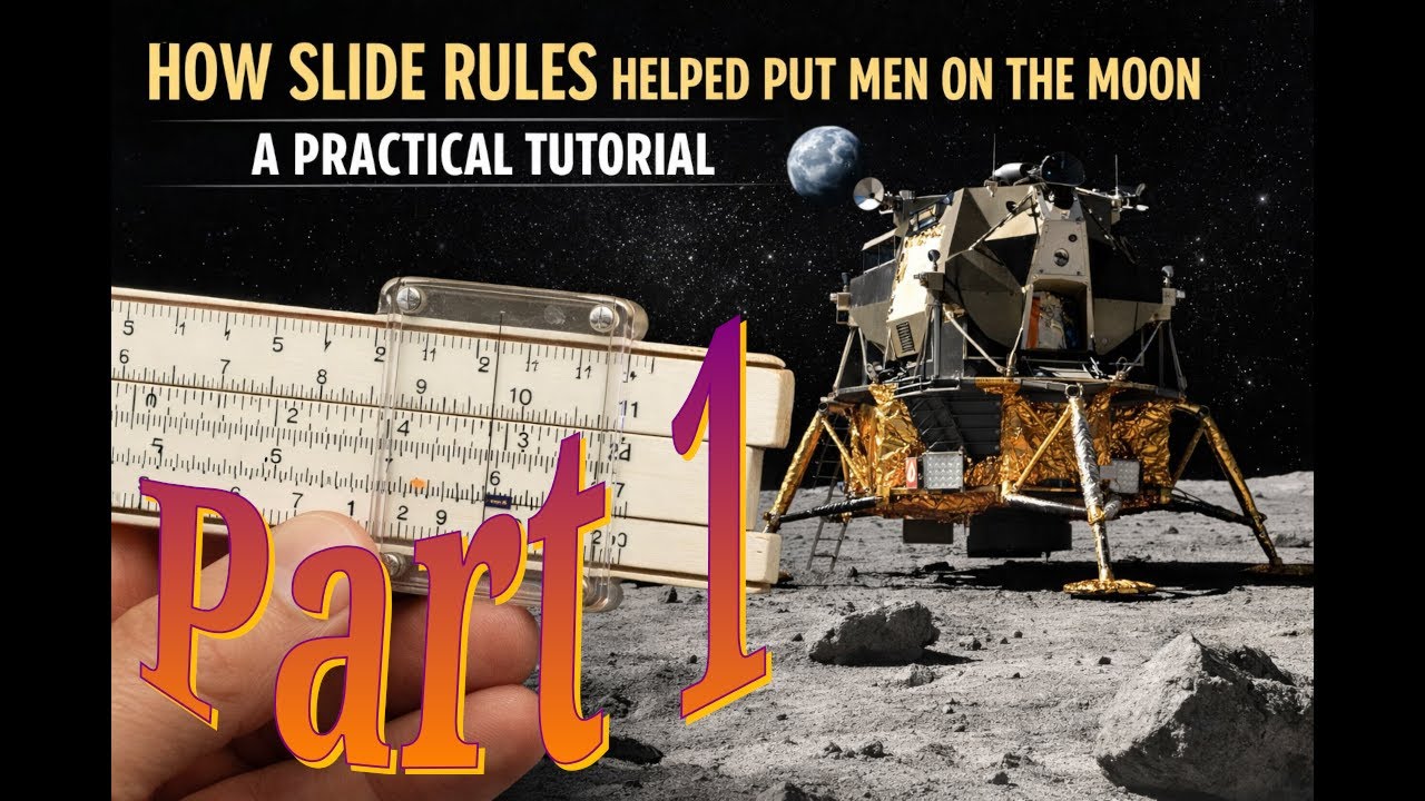 How Slide Rules Helped Put Men on the Moon | Learn to Use One | Part 1