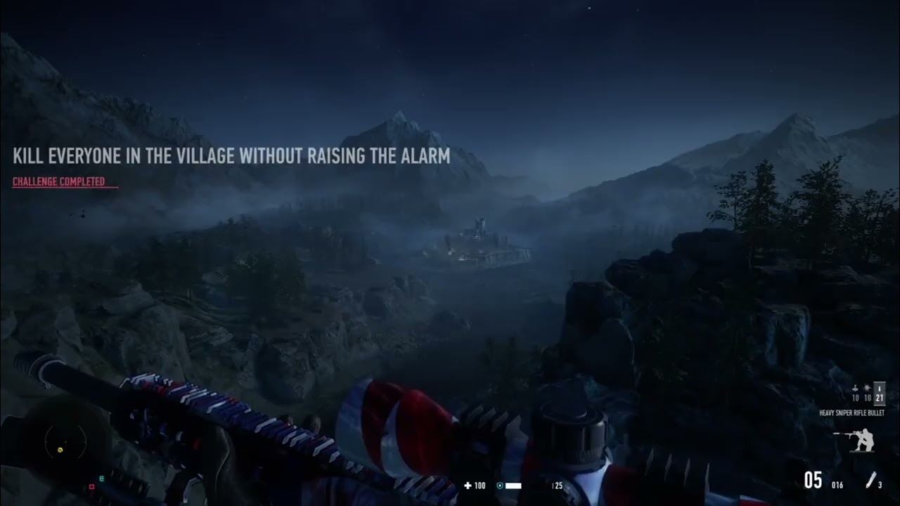 Taking out targets from afar