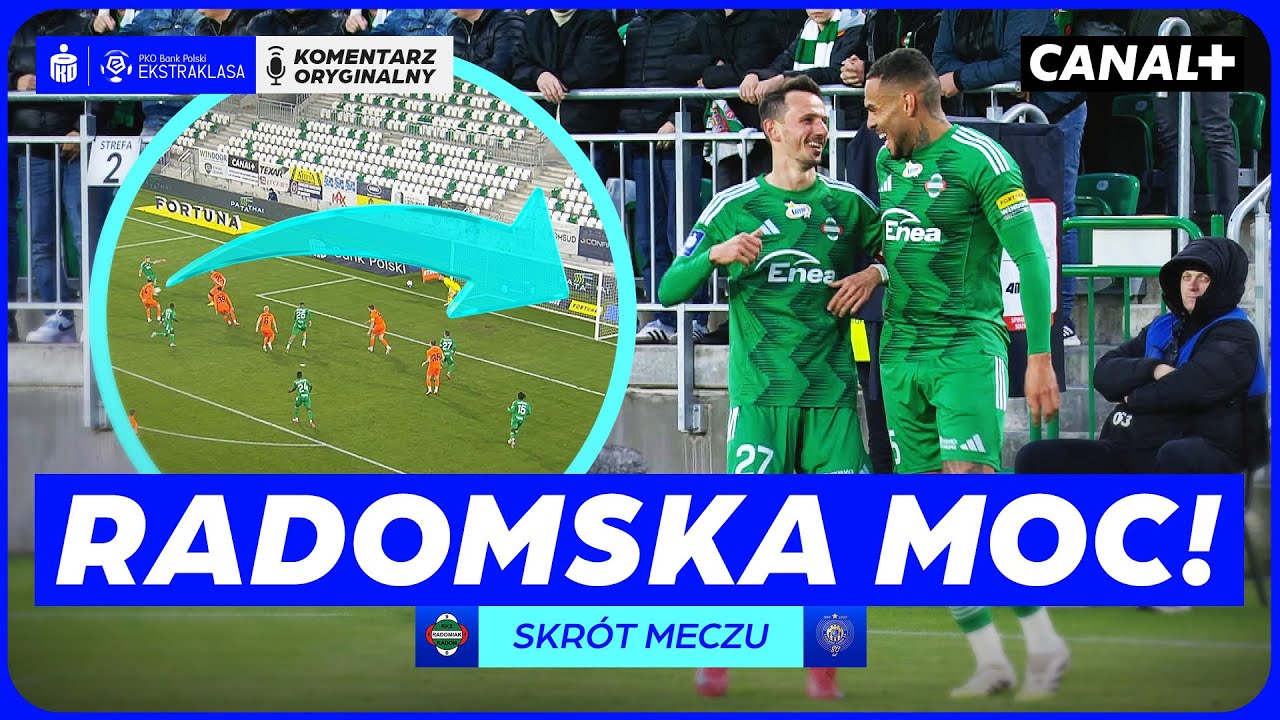 PREZENT DLA BYŁEJ DRUŻYNY! ROCHA Z GOLEM DLA RADOMIAKA! RADOMIAK - KGHM ZAGŁĘBIE, SKRÓT MECZU