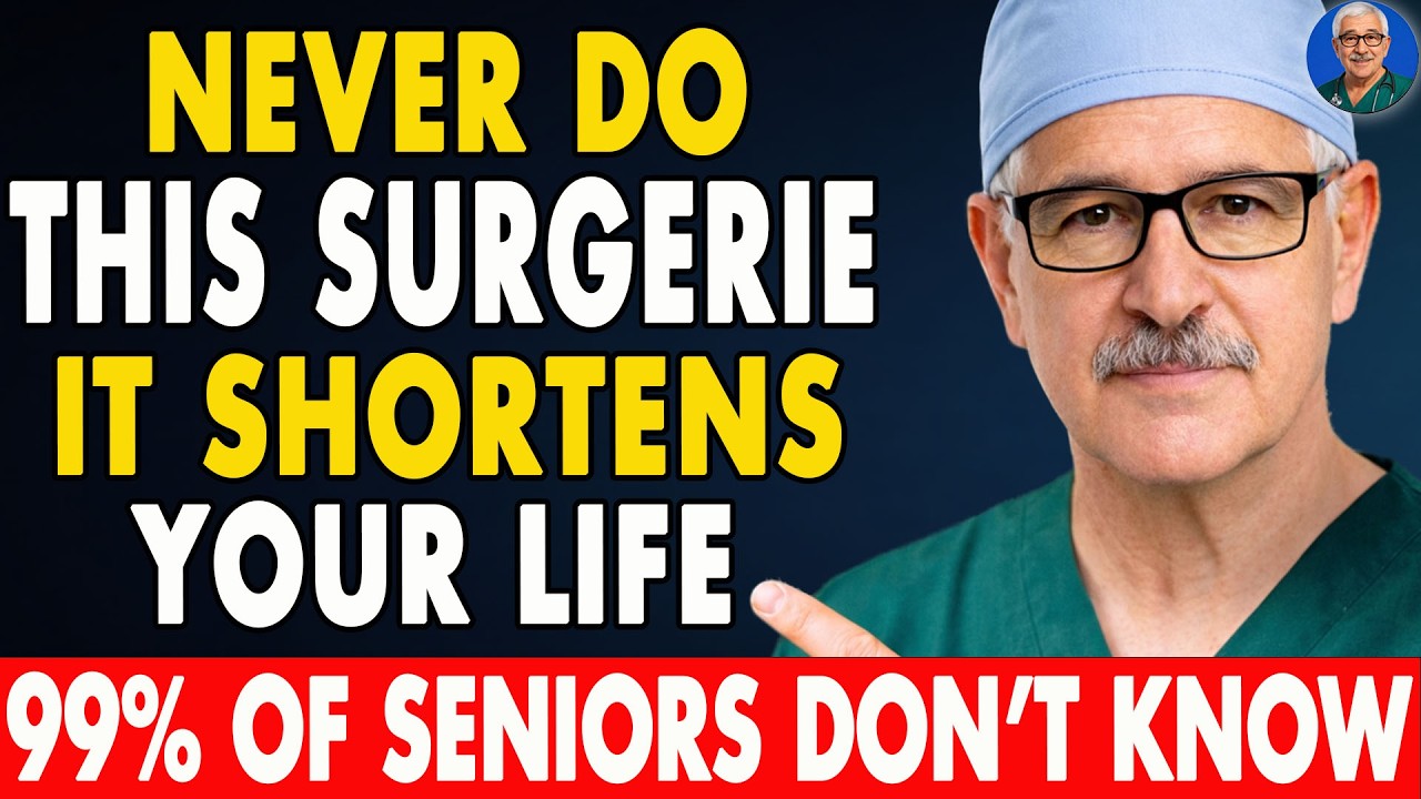 Over 60? 3 WORST Surgeries You Should Never Get &mdash; and 3 You Absolutely Must Have | Senior Health