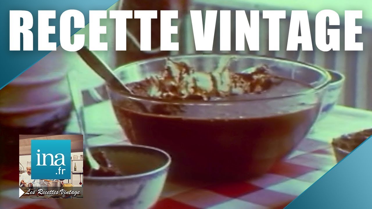 Recette : La mousse au chocolat | Archive INA