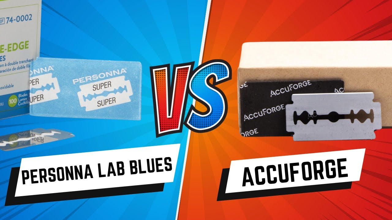 Accuforge vs. Personna Lab Blue DE Razor Blades - Are They Honestly One and the Same? 🕵️&zwj;♂️🪒