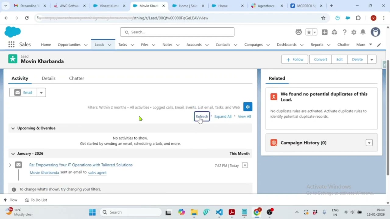 AI SDR in Action 🚀 | Salesforce Agentforce Sales Demo