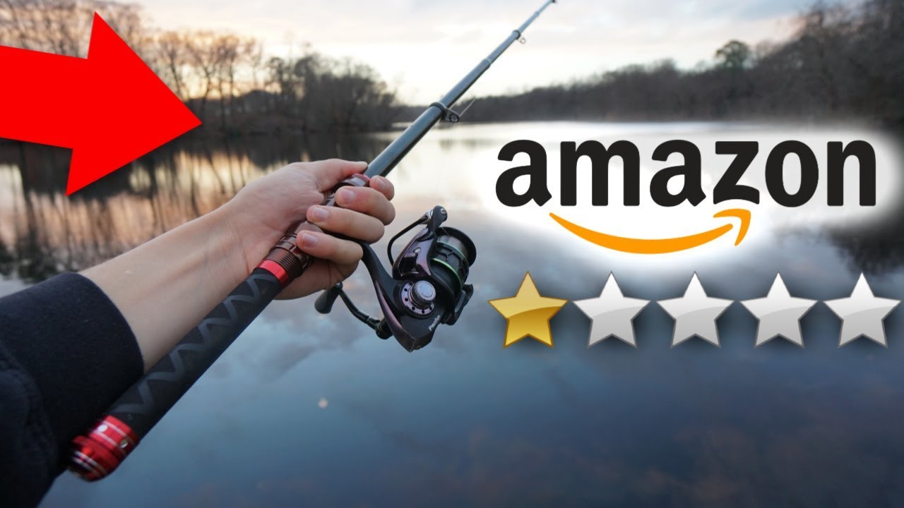 I Bought The WORST RATED Amazon Fishing Rod