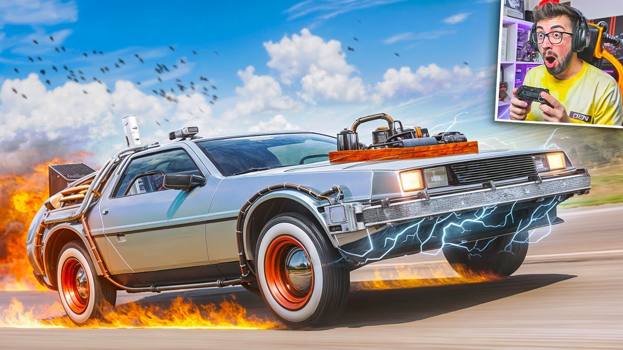TUNEANDO el DELOREAN de REGRESO al FUTURO en FORZA HORIZON 5 😍