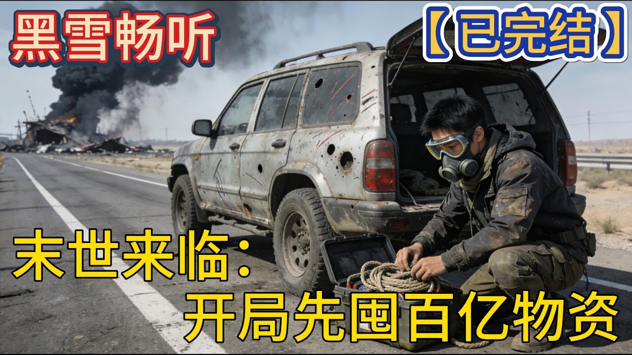 【已完结】🔥《末世来临：开局先囤百亿物资》🔥#重生 #空间 #求生 #末世 #科幻 #一口气看完 #有声小说