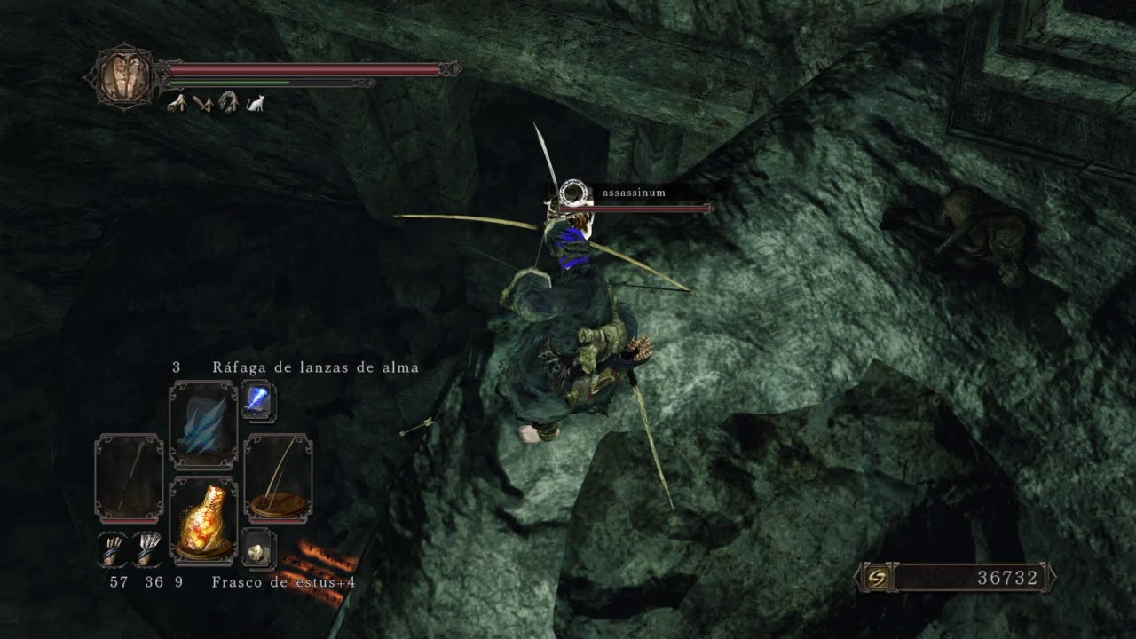 DARK SOULS™ II: Scholar of the First Sin. Pacto de la rata invasión con arco