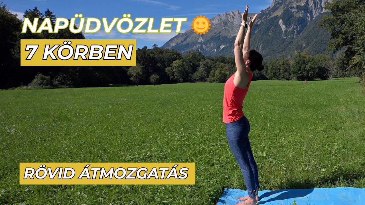 7 kör Napüdvözlet | Energiát adó jóga | jógamánia