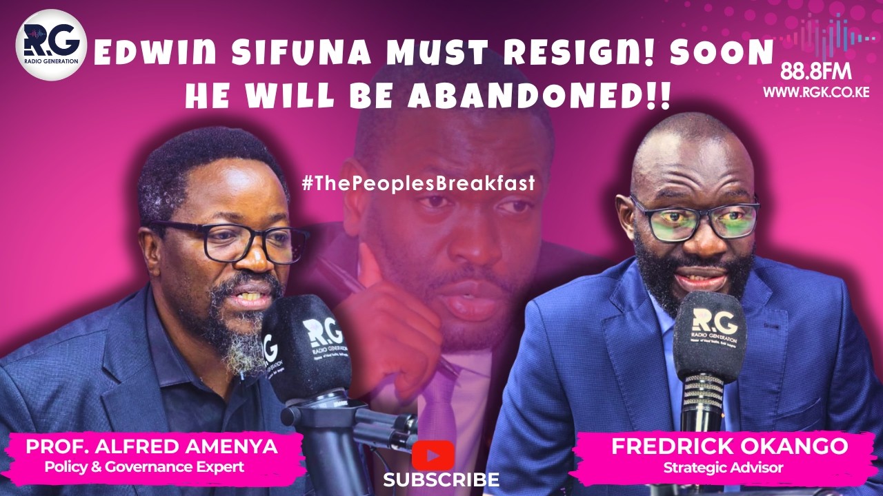 Edwin Sifuna Must Resign! Soon He Will Be Abandoned ~ Prof. Alfred & Amenya  Fredrick Okango