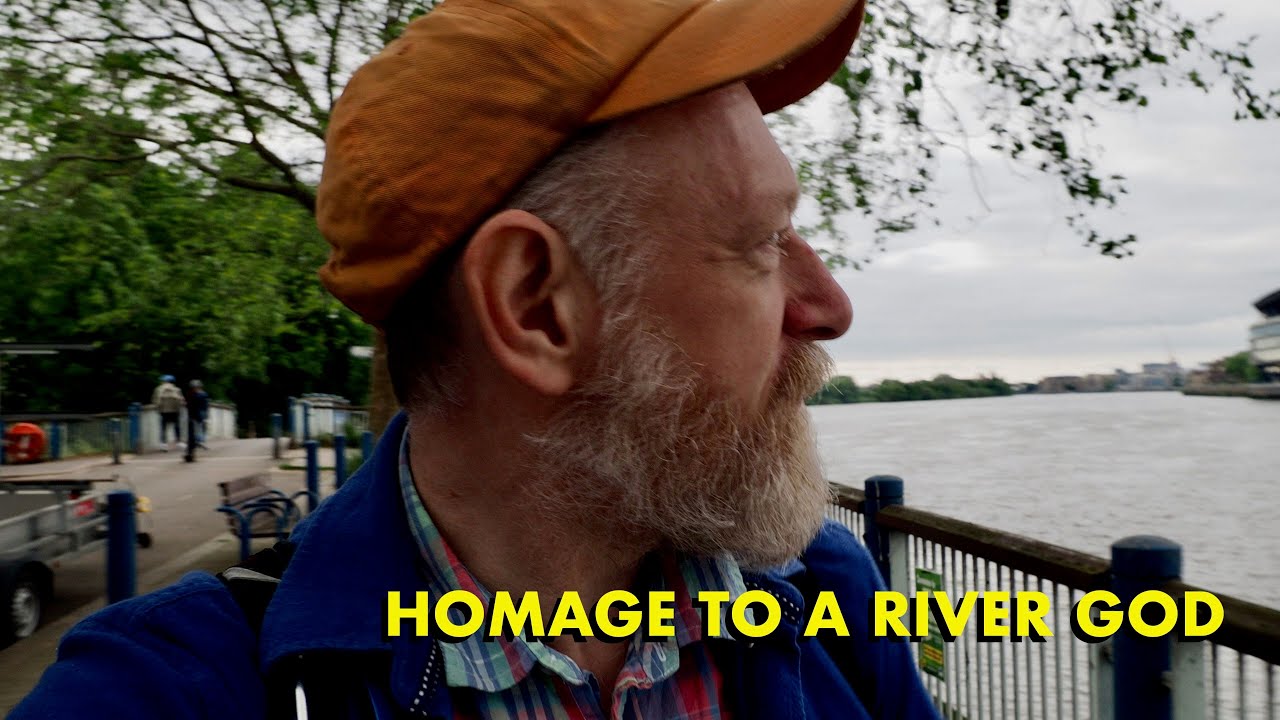 Riverside Walk along the Beverley Brook: A Scenic Stroll in London (4K)