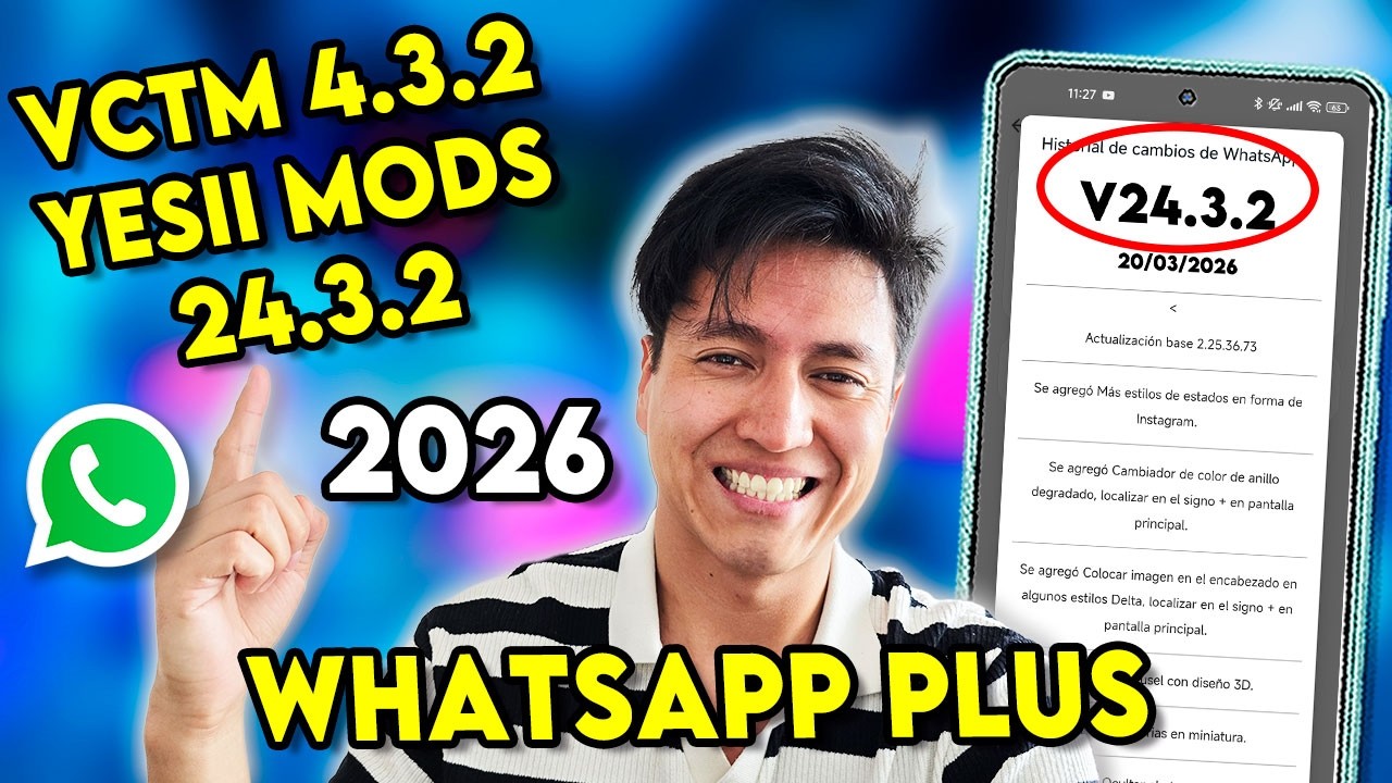 Whatsapp Plus YA FUNCIONA 📱Whatsapp Plus Ultima versi&oacute;n 2026 ✅ INSTALAR FACIL! 😍