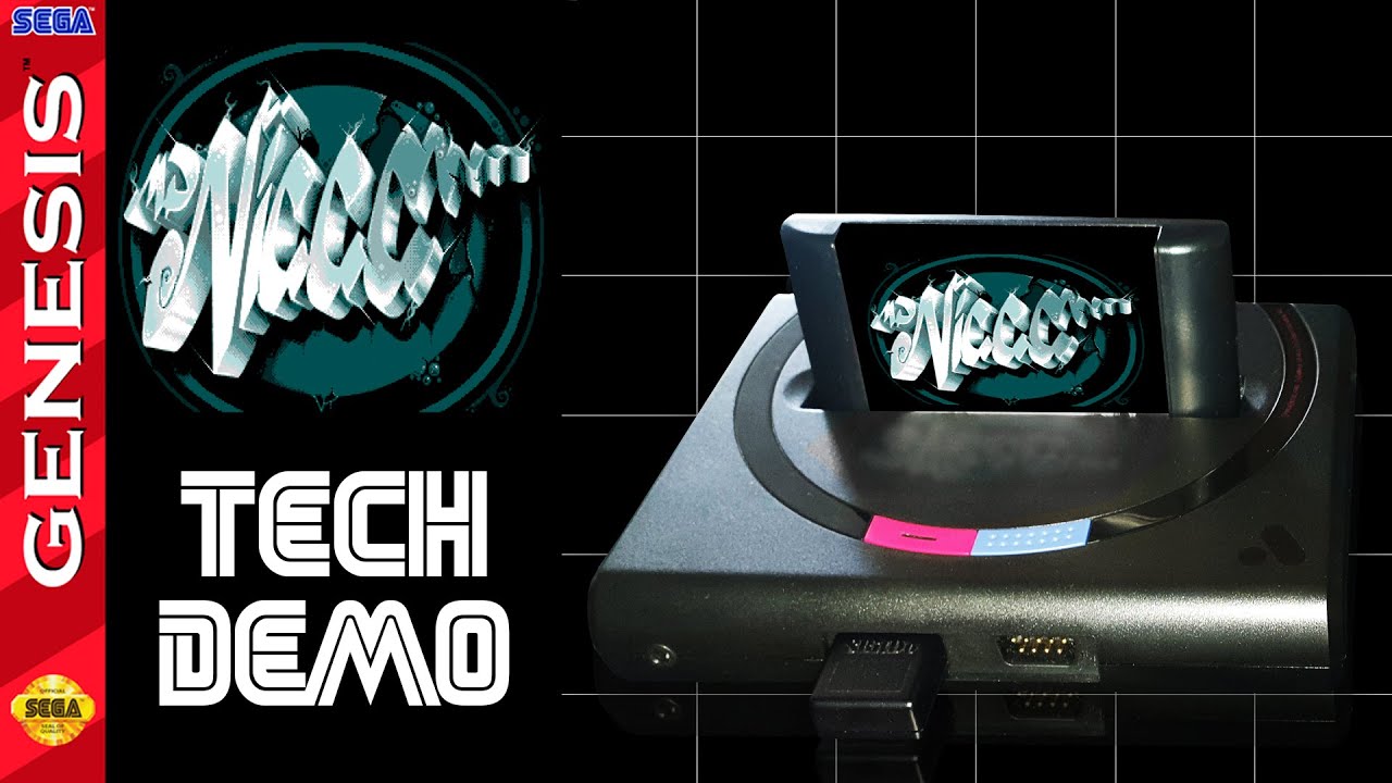 MD NICCC by Titan (2019) - Sega Mega Drive / Genesis - Tech Demo - On Mega SG