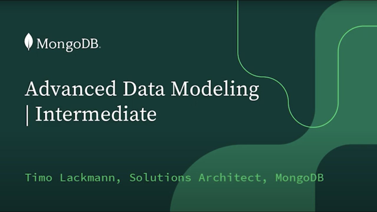 Advanced Data Modeling