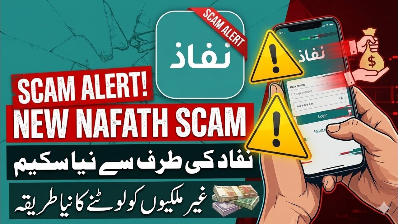 Nafath Scame Alert New Method | Saudi Main Fraud Ka Naya Trika Be Careful | نفاد سکیم نیا اگیا طریقہ