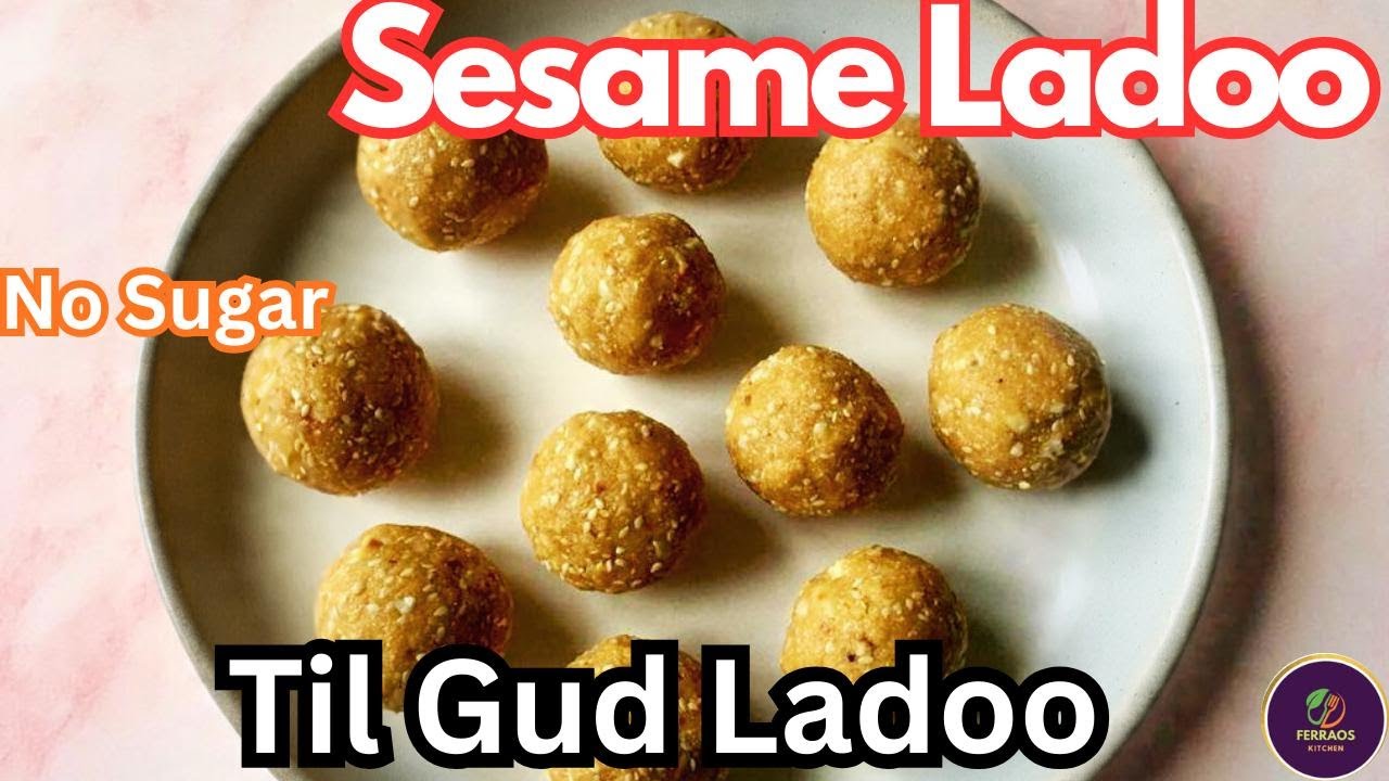 Instant Til Gud Ladoo Recipe | Sesame Peanut Ladoo | Healthy High Protein Ladoo