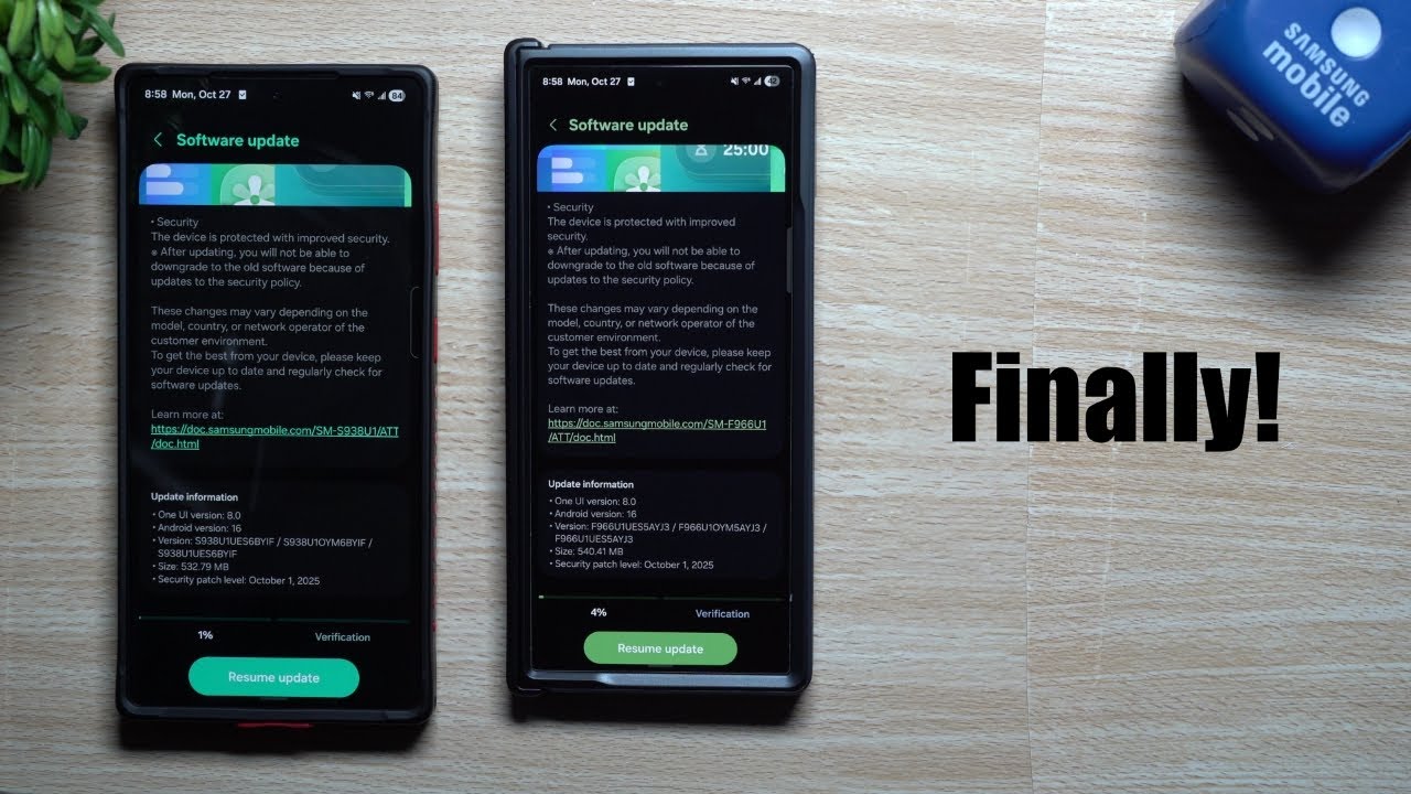 Октябрьское обновление Samsung наконец-то вышло!