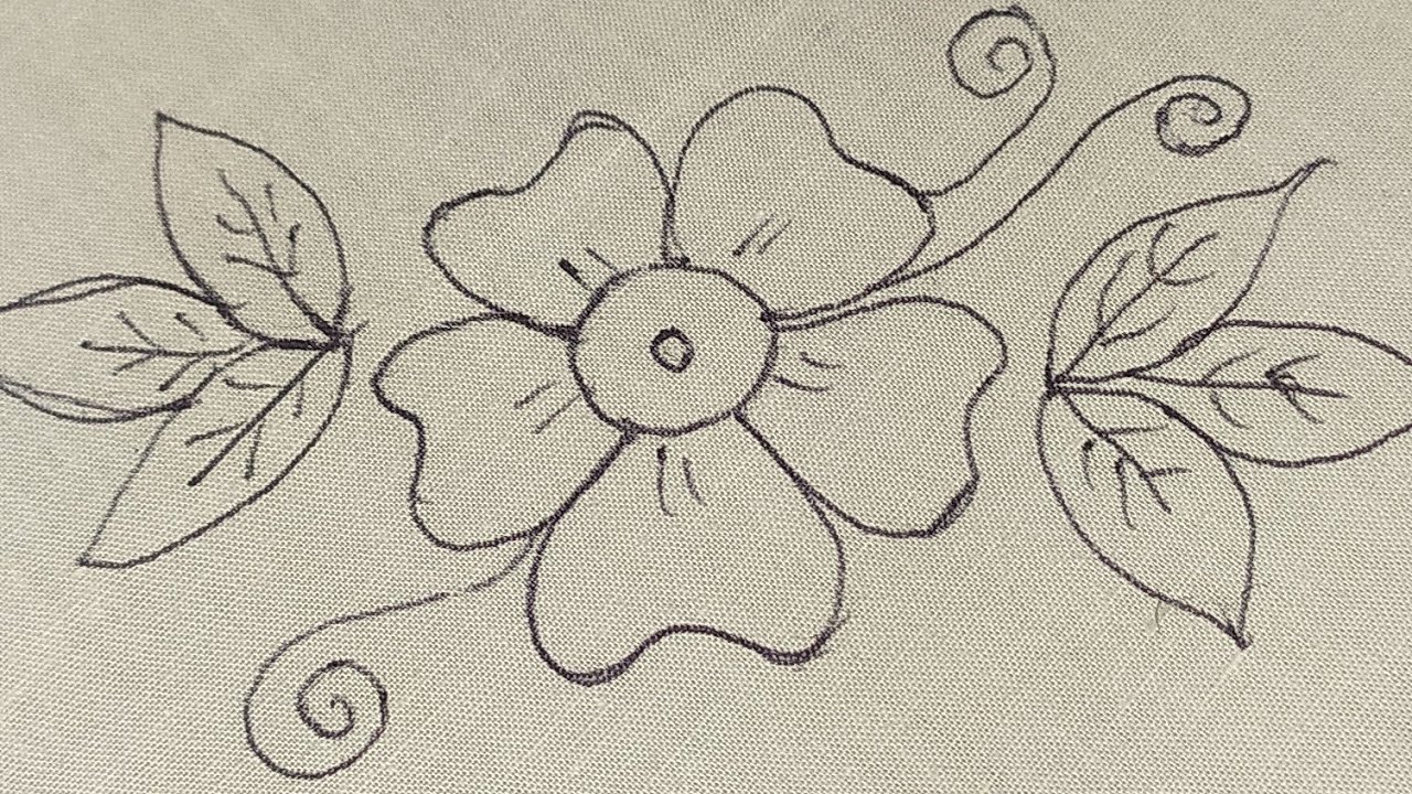 very easy and elegant flower embroidery for beginners hand embroidery @ thread and needle art