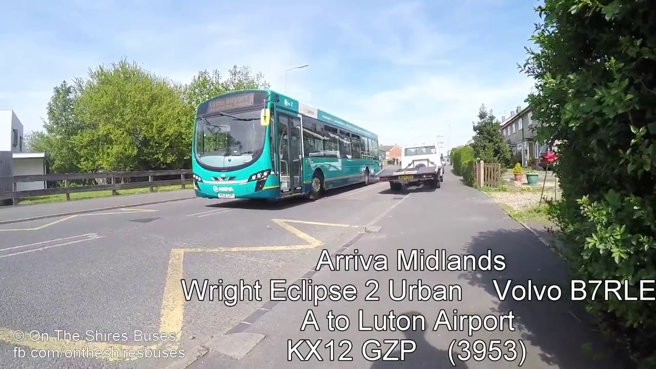 BUSES IN BEDFORDSHIRE #1 - 5th May 2016 [HD 1080P]