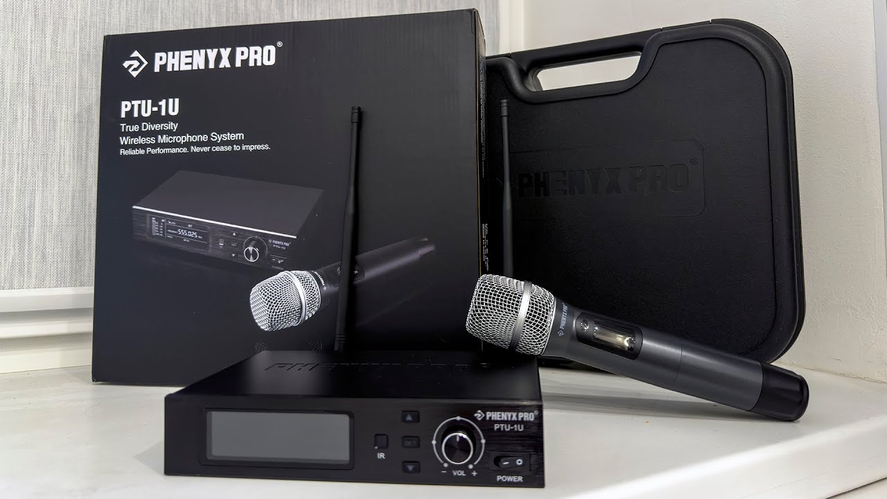 ОБЗОР PHENYX PRO PTU-1U ЛУЧШИЙ БЮДЖЕТНЫЙ БЕСПРОВОДНОЙ МИКРОФОН?
