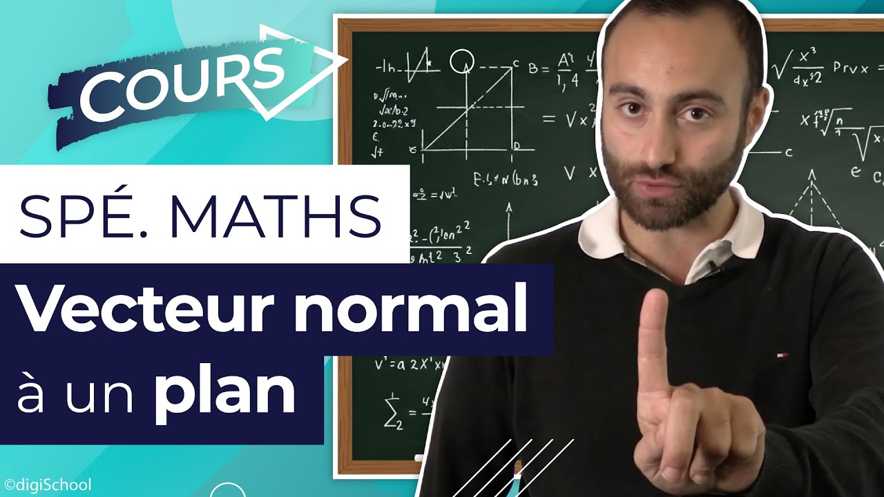 Vecteur normal &agrave; un plan - Sp&eacute; Maths