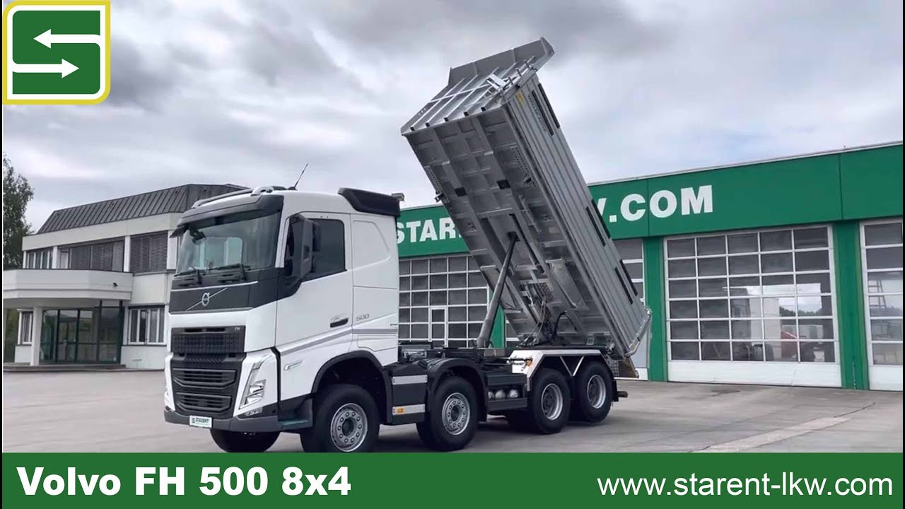 verkauft - Volvo FH 500 8x4 Meiller 2-Seitenkipper (Gesteinskipper), LKW22009, www.starent-lkw.com
