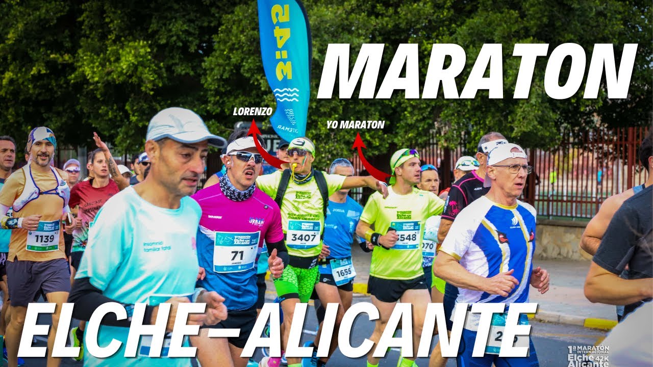 ASÍ HICE DE LIEBRE EN EL MARATON ELCHE-ALICANTE