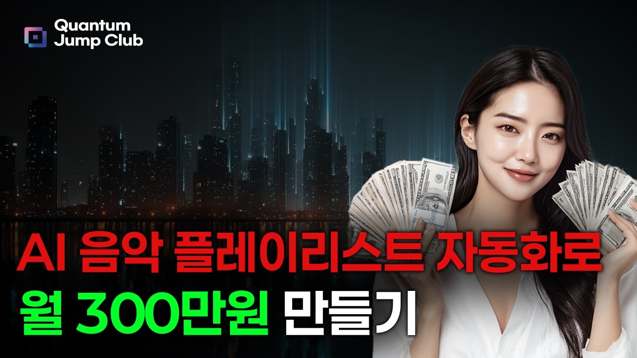 [풀버전] 클릭 몇 번에 2시간 플레이리스트 완성? 수노 AI로 음악 채널 100% 자동화