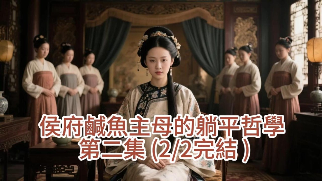 #平行世界有聲書【侯府鹹魚主母的躺平哲學】第二集，共二集完結 #有聲書 #穿越 #躺平 #古代言情