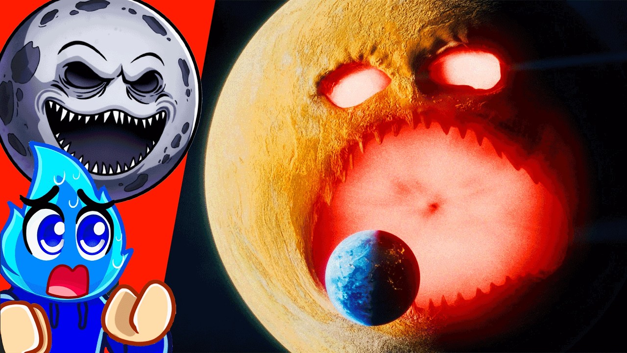 THE MOON IS GROWING..