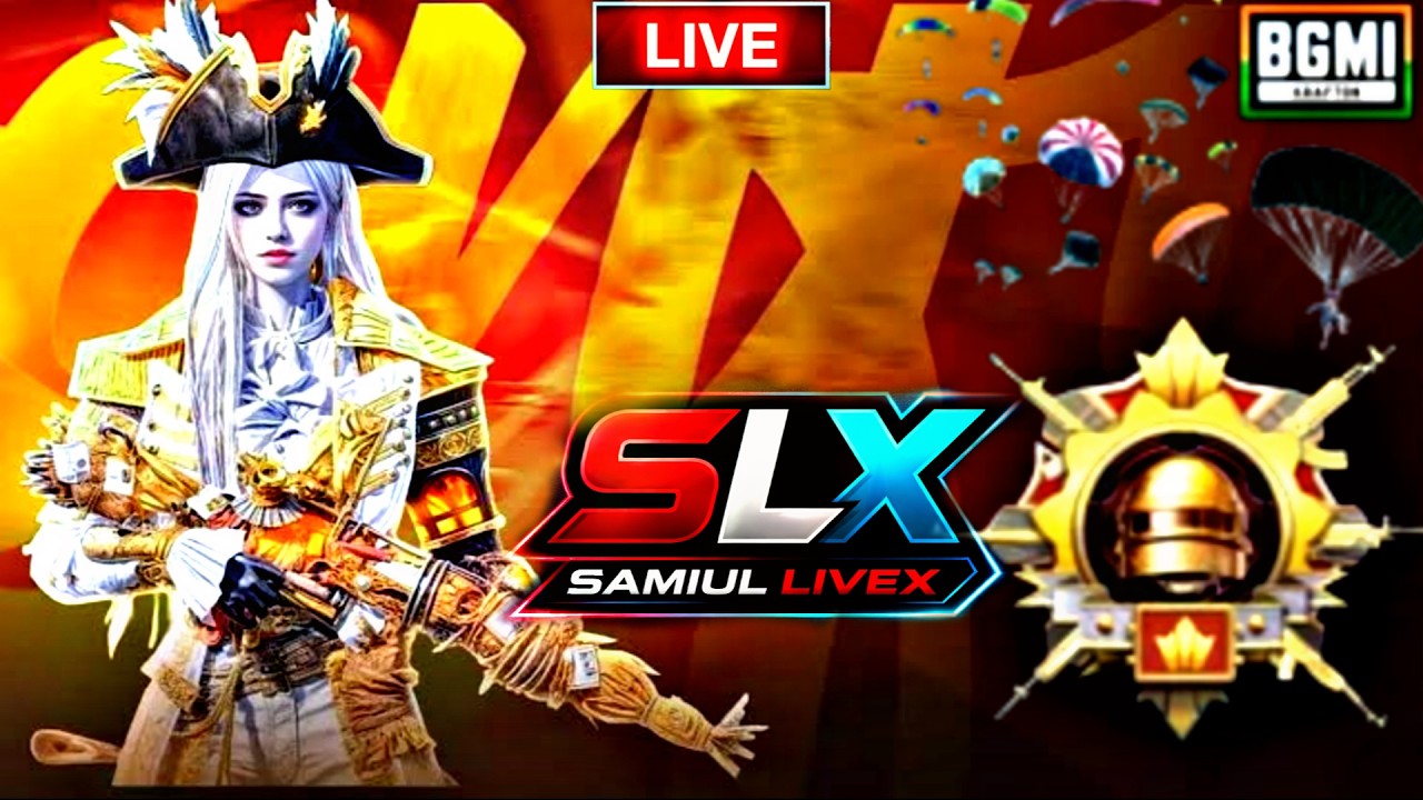 BGMI LIVE 🔴 OP CLUTCH GAMEPLAY 😱 | 1v4 INSANE FIGHTS | Samiul LiveX