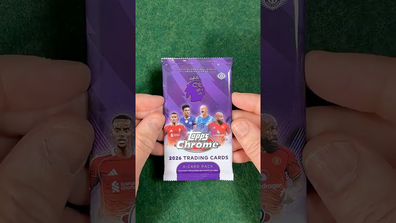Topps Chrome Premier League 25/26 #topps #Toppschrome #premierleague