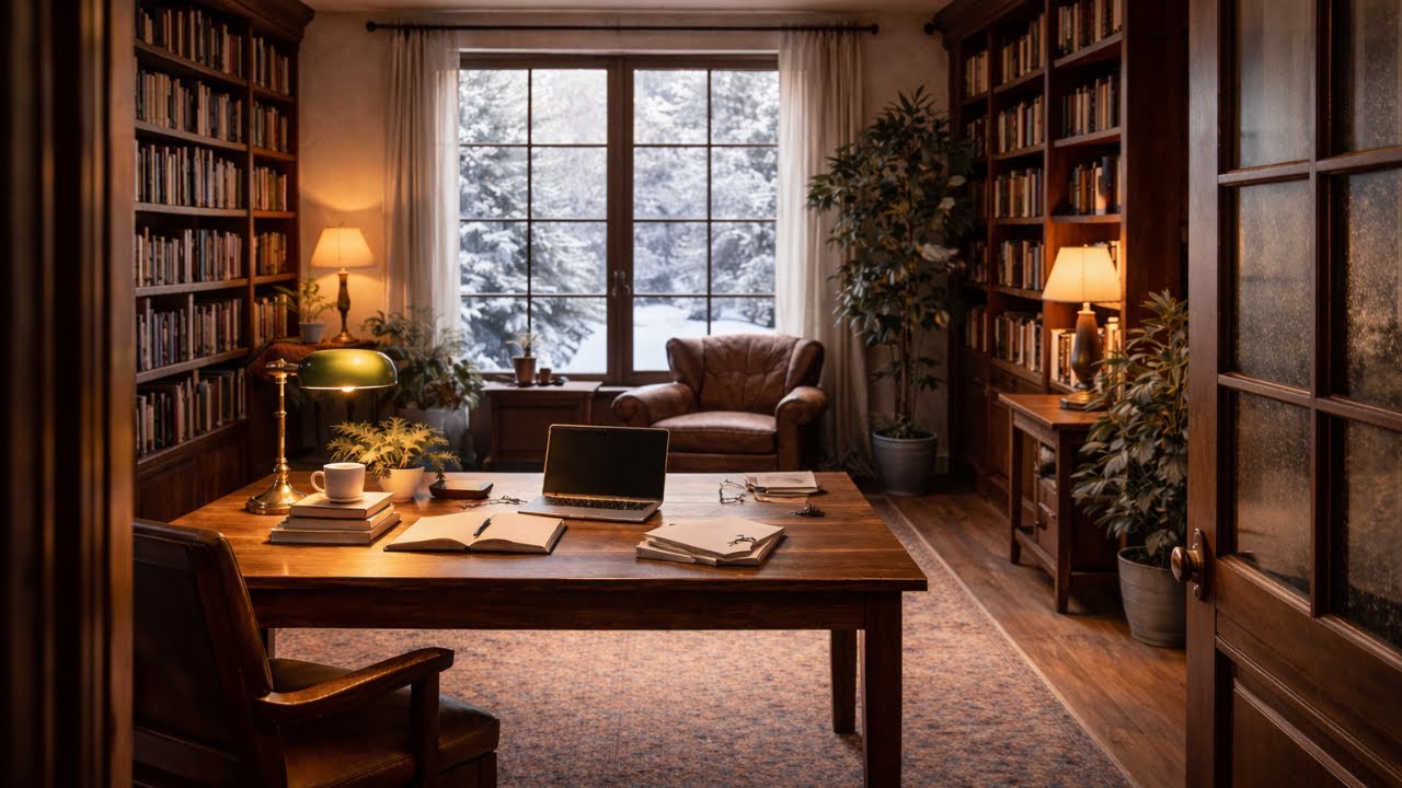 Winter Focus Room❄️ 4 Hours Of Psychological Comfort ❄️