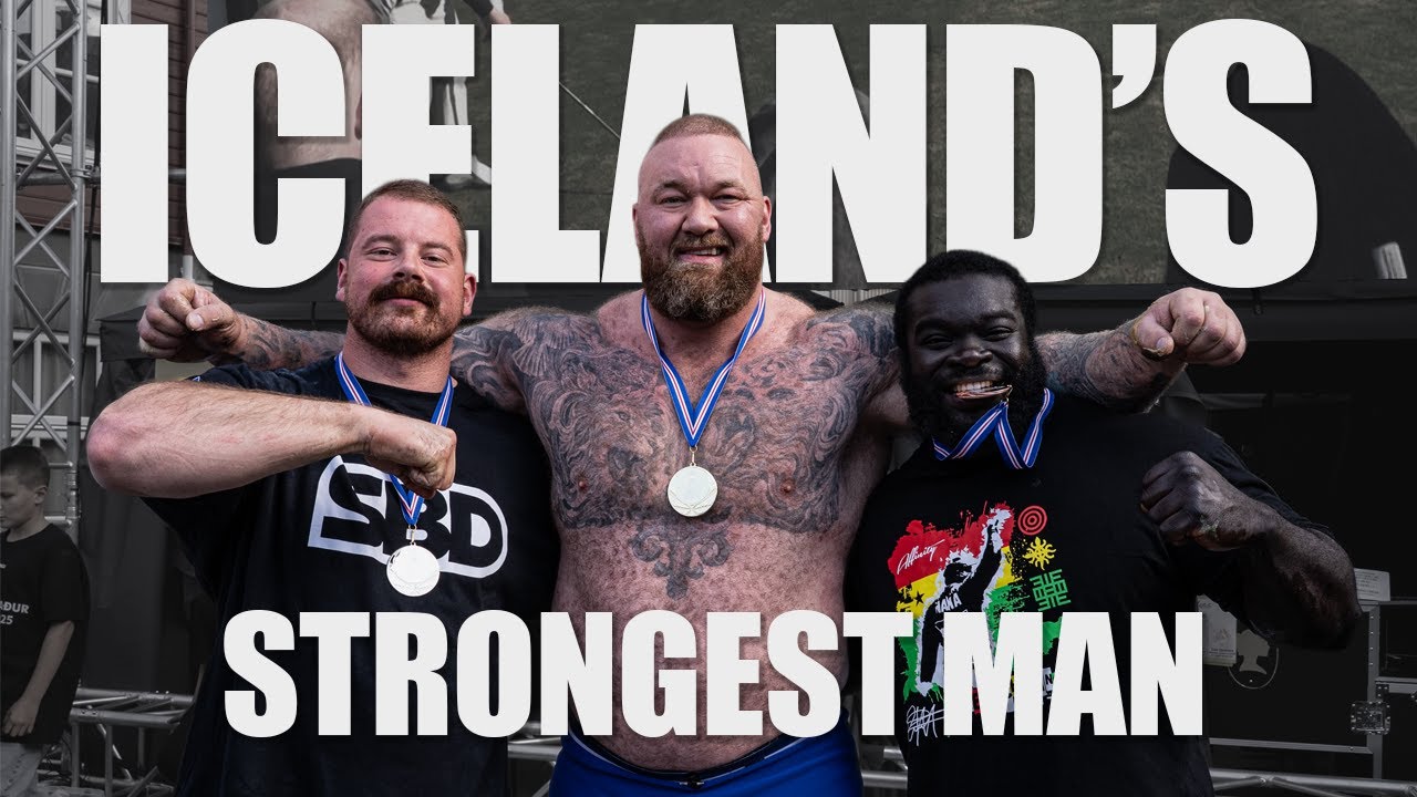 12th time Iceland's Strongest Man! 