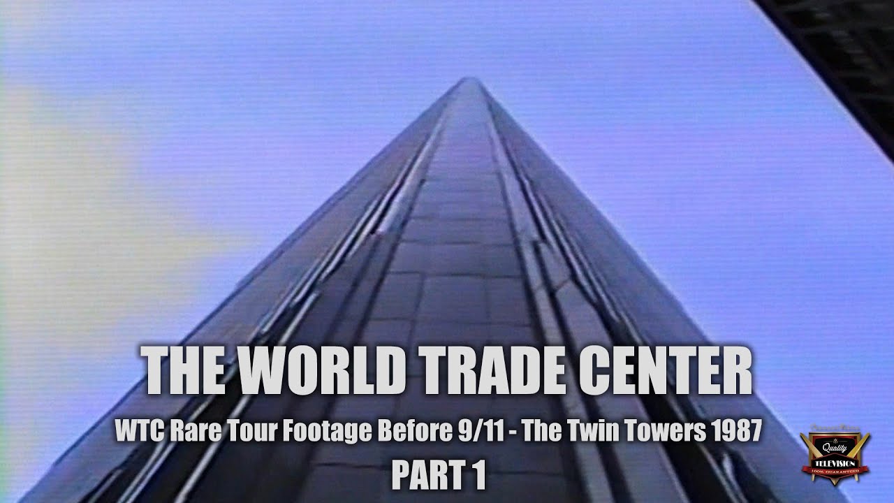 RARE! 1987 World Trade Center - WTC Twin Towers Tour - Pre 9/11 - Part  1
