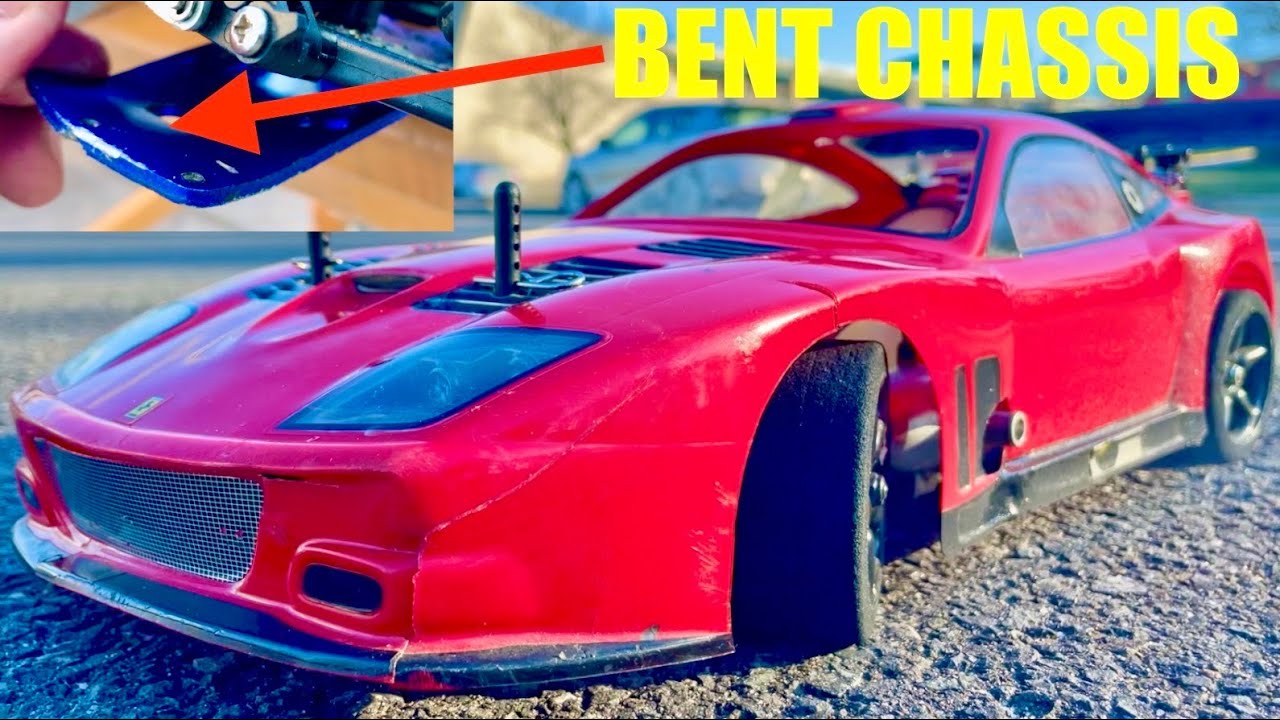 BENT Chassis - Let's fix it - Kyosho FW-05T Repair & Give Away Donation (Part 2)