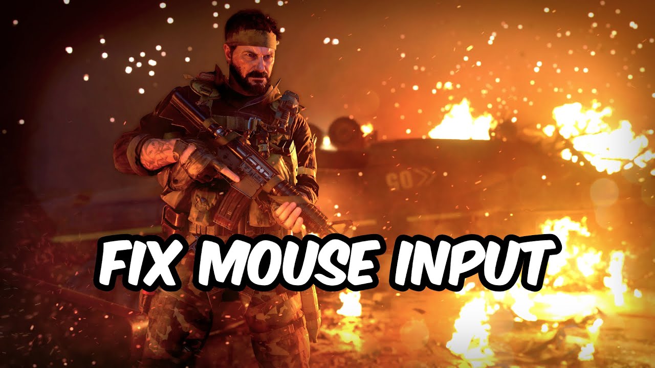 How to fix mouse input  in COD Black Ops Cold War | Slippery | Input Lag | Sensitivity